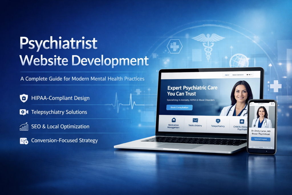 Psychiatrist Website Development: A Complete Guide for Modern Mental Health Practices 9 Psychiatrist Website Development