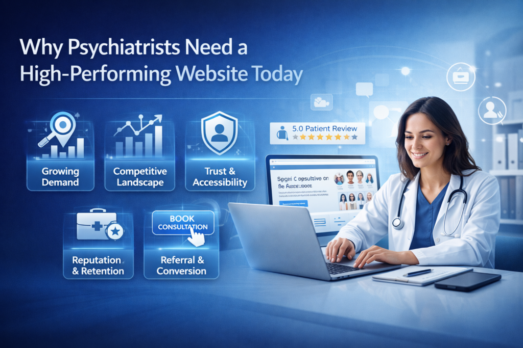 Psychiatrist Website Development