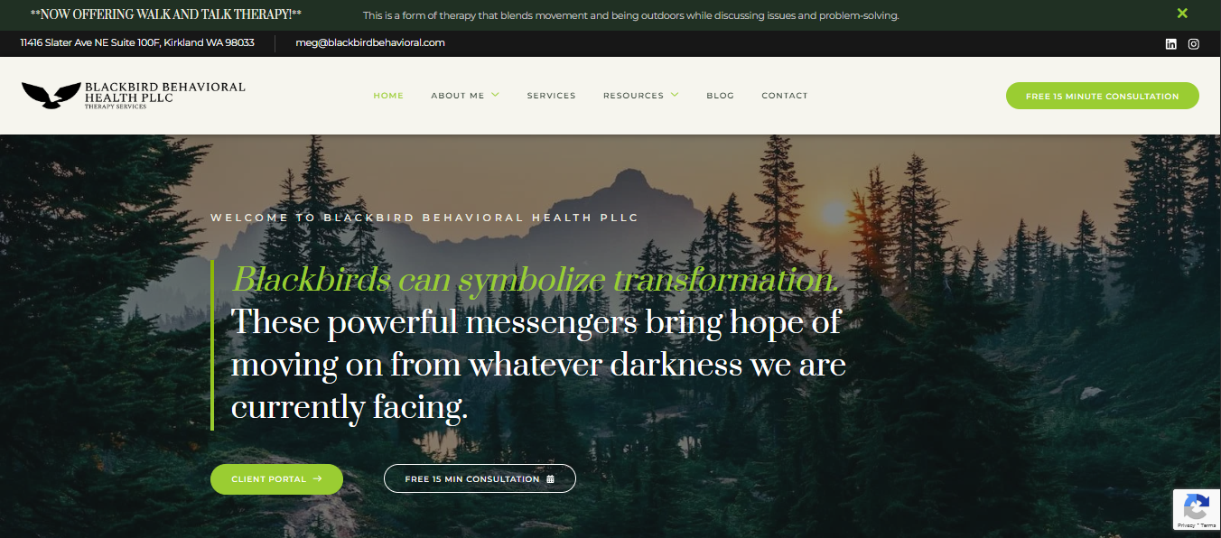 Portfolio | Mental Health Website Development