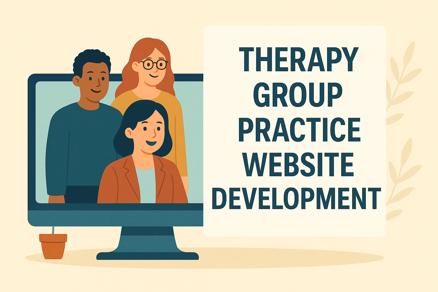 Therapy Group Practice Website Development