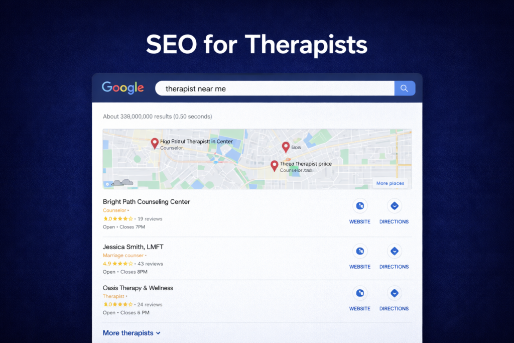 SEO for Therapist