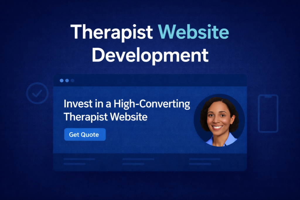 Therapist Website Development