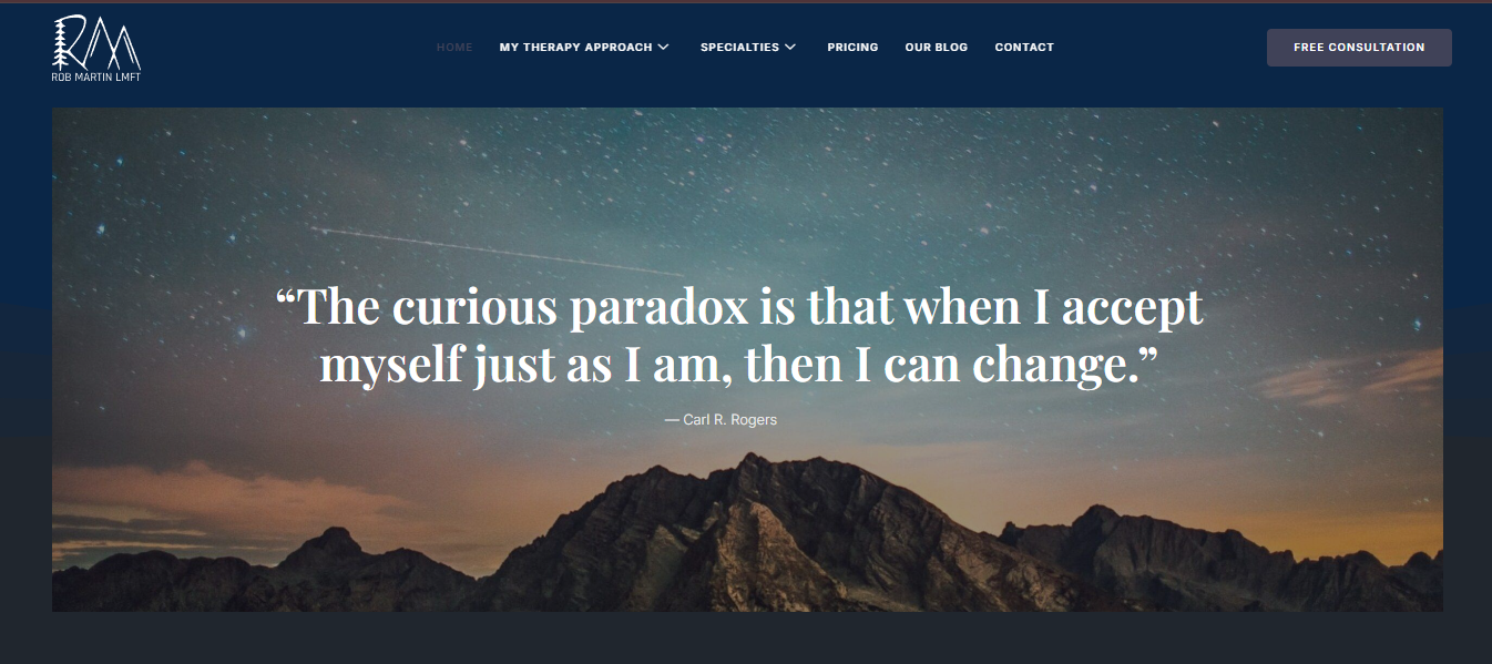 Therapist Website Examples