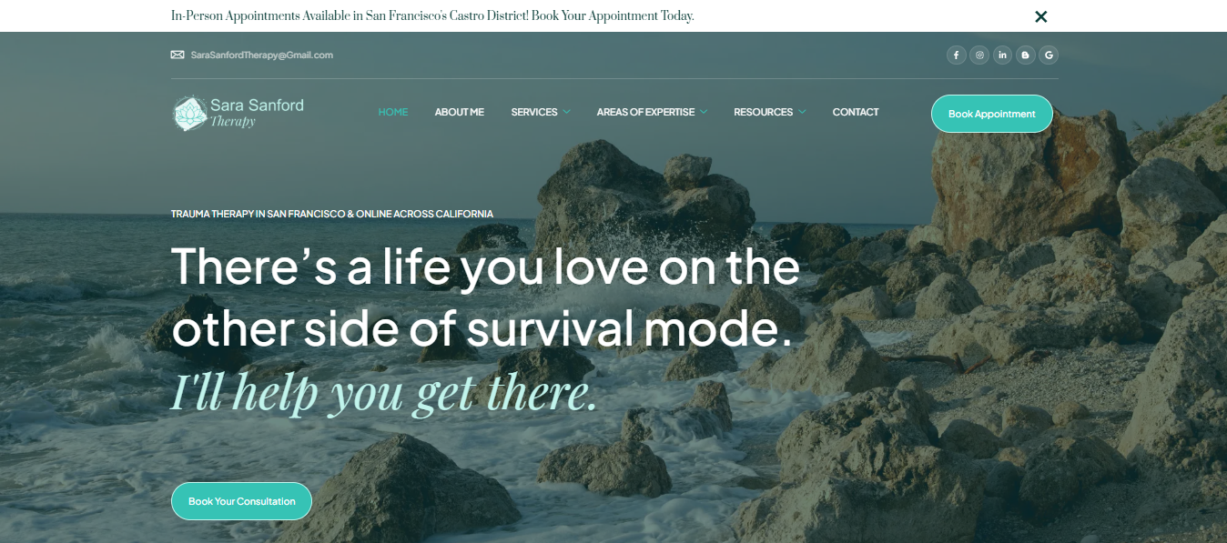 Therapist Website Examples