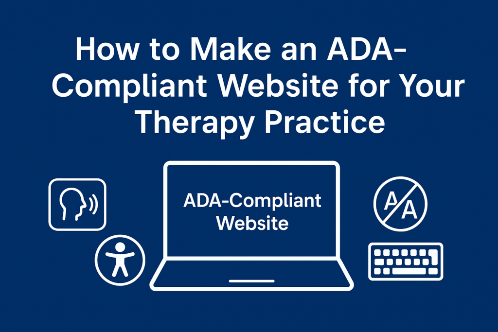 ada compliant therapist website