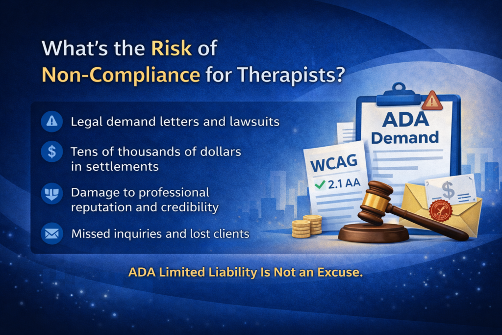 Does My Website Have to Be ADA-Compliant as a Therapist