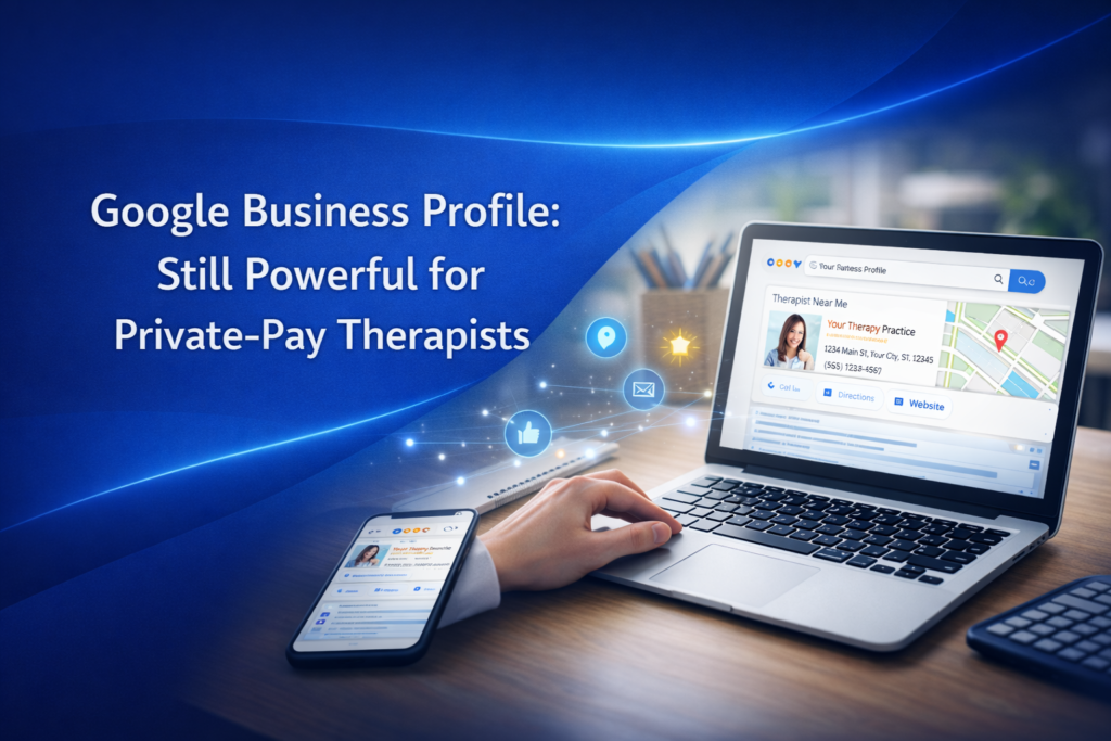 get more therapy clients without insurance
