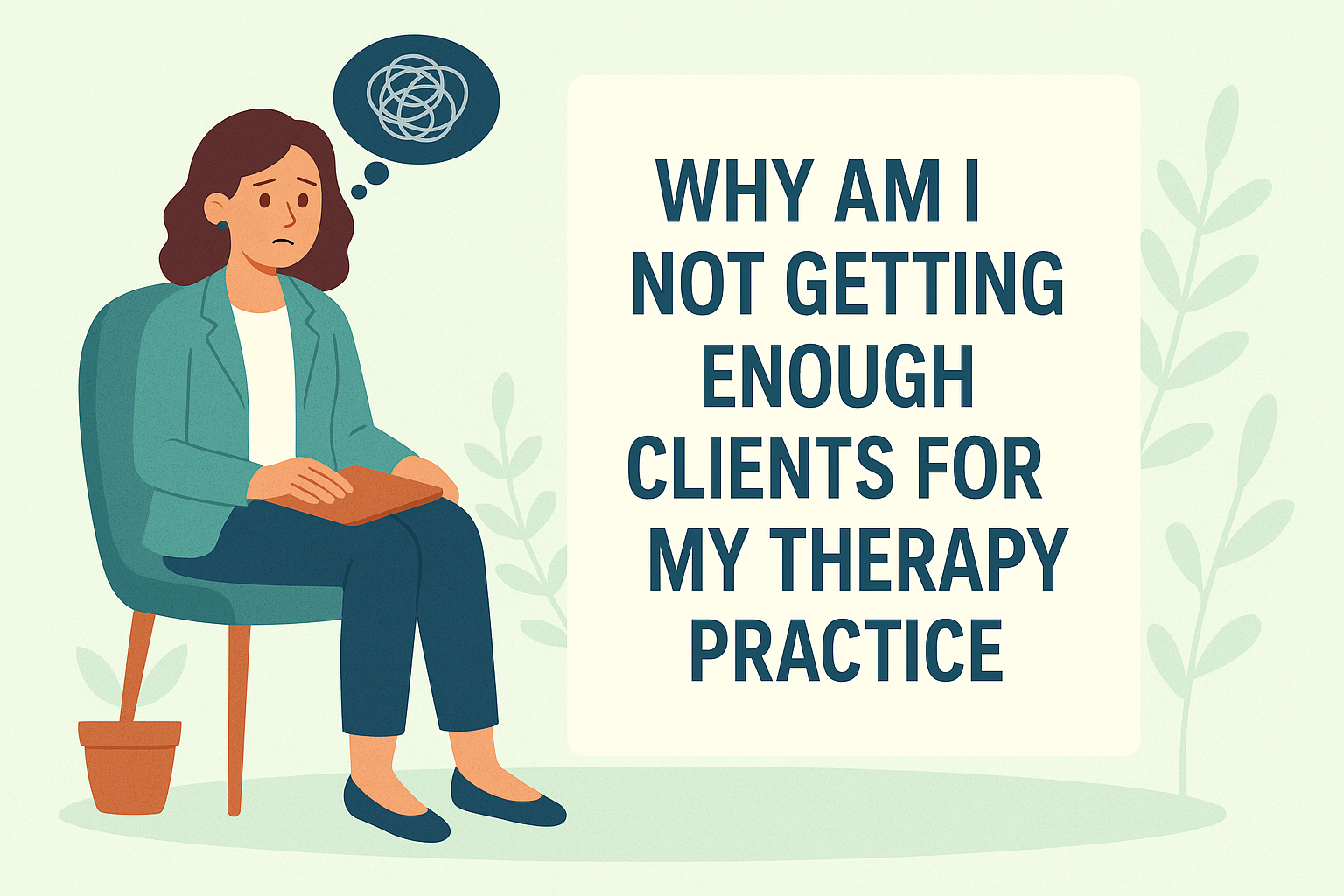 Why Am I Not Getting Enough Clients for My Therapy Practice?
