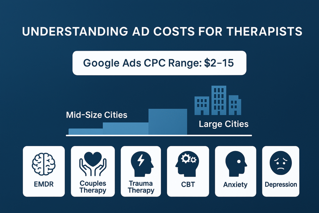 How Ad Costs Work for Therapists