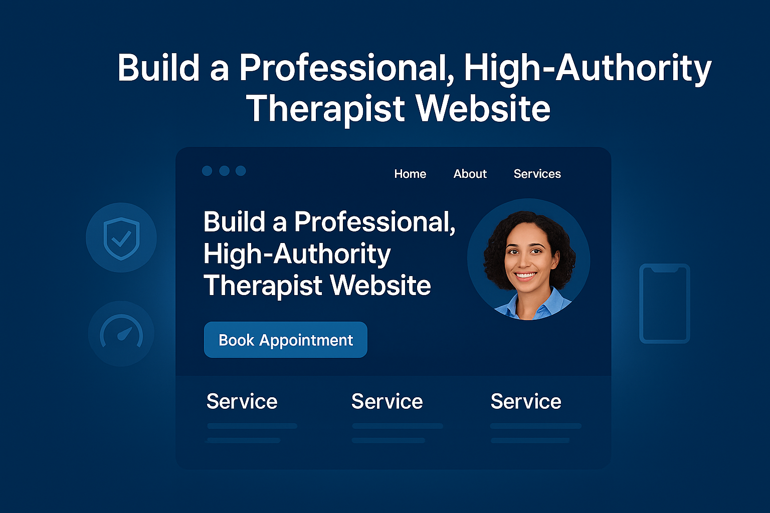 How To Position as an Expert Therapist Online? 1 Build a Professional, High-Authority Website for therapist